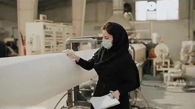 فرآیند تولید و کنترل کیفیت در کاسپین پلاستیک آریا