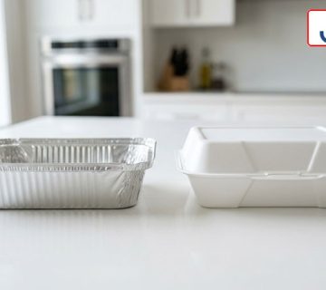 تفاوت ظروف یکبار مصرف فومی و آلومینیومی
