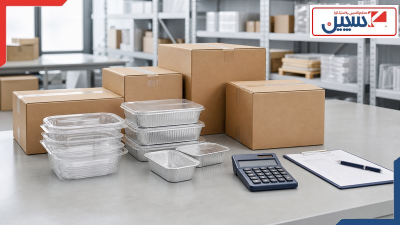 محاسبه قیمت سفارش کارتنی ظروف یکبار مصرف